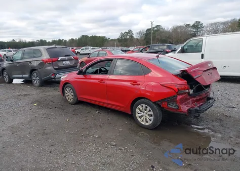2021 Hyundai Accent Se z USA, uszkodzony, nr VIN 3KPC24A60ME138085